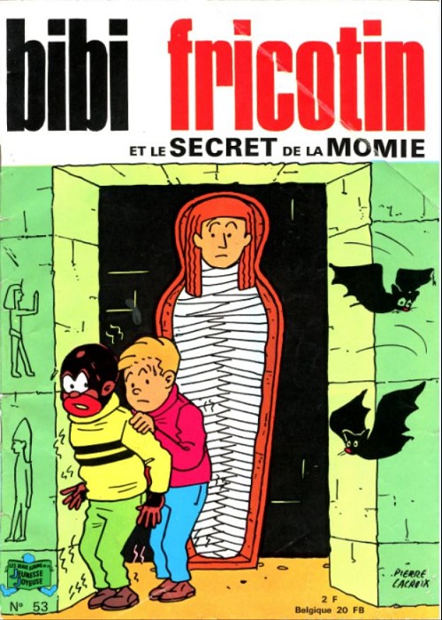 Couverture de l'album Bibi Fricotin 2e Série - Societé Parisienne d'Edition Tome 53 Bibi fricotin et le secret de la momie
