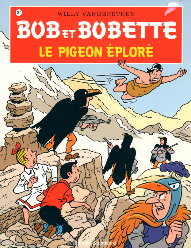 Couverture de l'album Bob et Bobette Tome 187 Le pigeon éploré