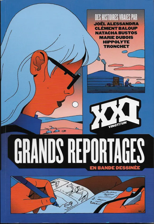 Couverture de l'album XXI : Grands reportages en bande dessinée