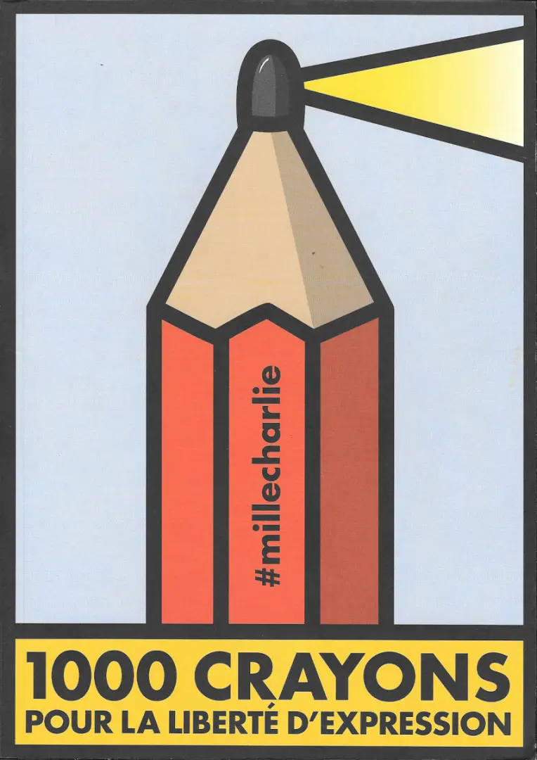 Couverture de l'album 1000 crayons pour la liberté d'expression