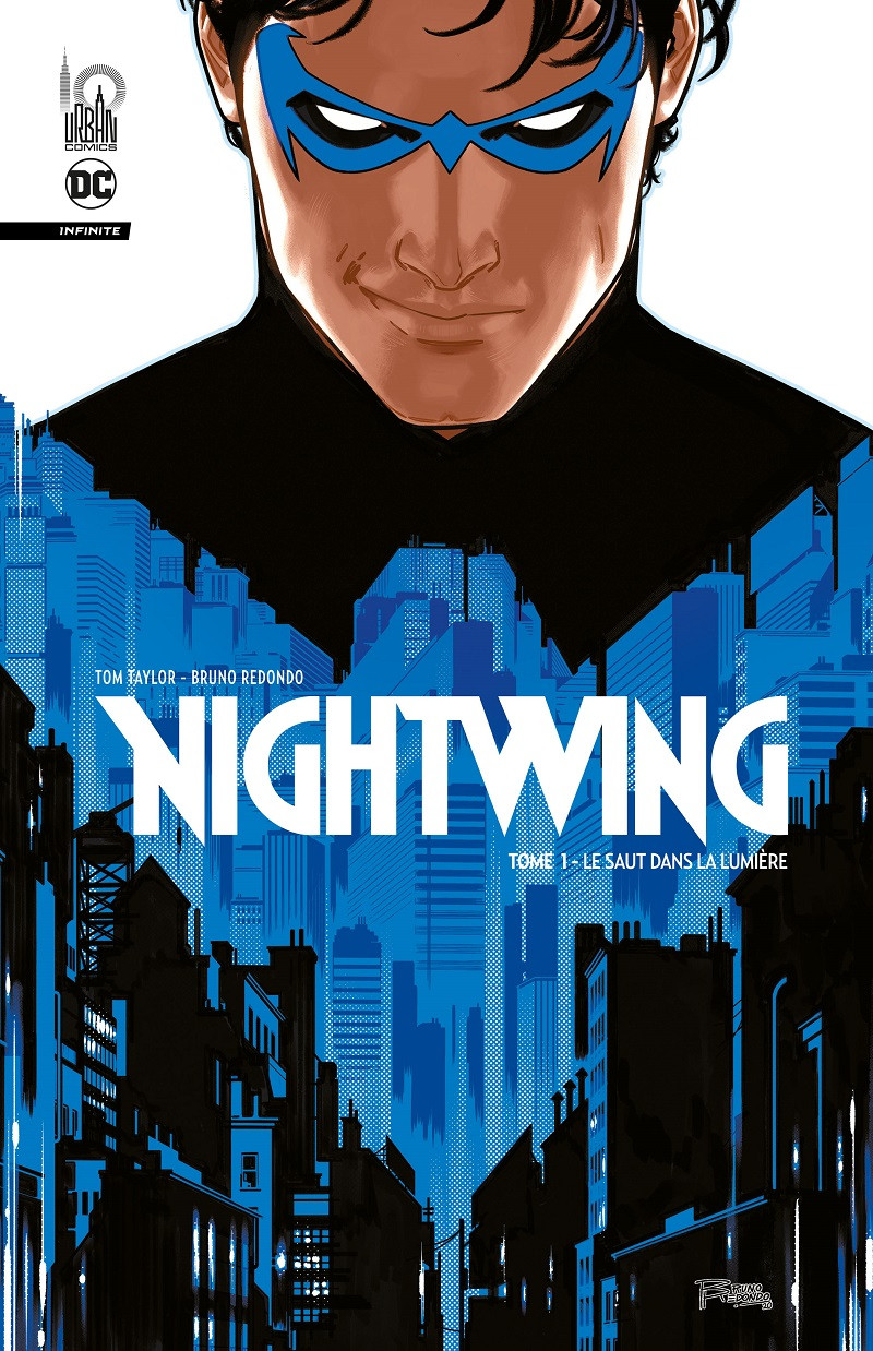 Couverture de l'album Nightwing Tome 1 Le saut dans la lumière