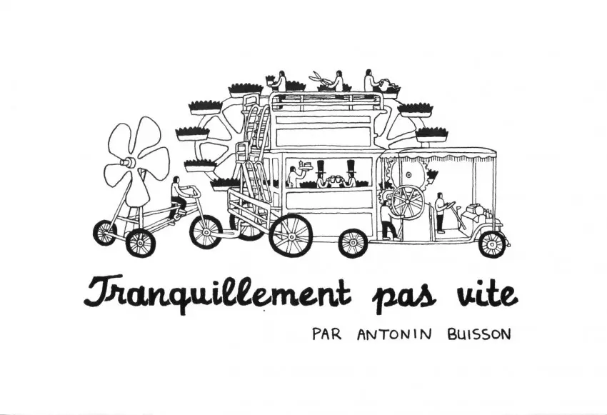 Couverture de l'album Tranquillement pas vite