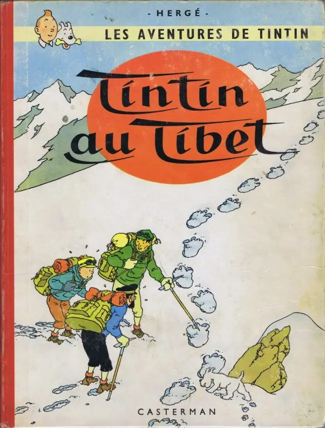 Couverture de l'album Tintin Tome 20 Tintin au Tibet