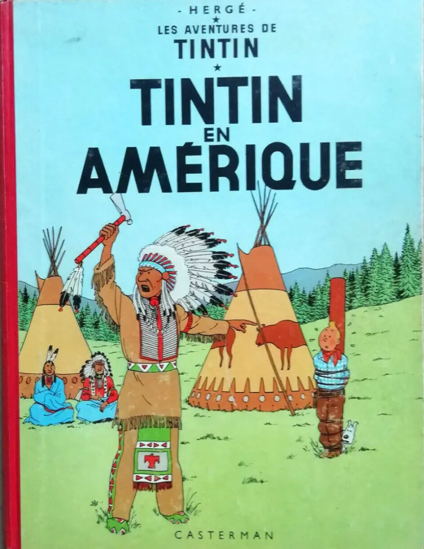 Couverture de l'album Tintin Tome 3 Tintin en Amérique