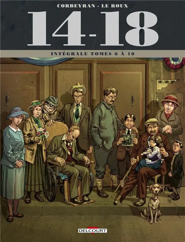 Couverture de l'album 14-18 Intégrale - Tomes 6 à 10