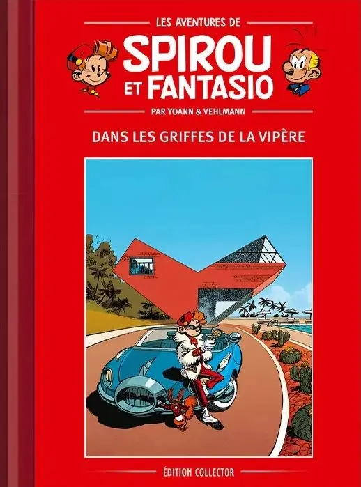 Couverture de l'album Spirou et Fantasio Édition collector Tome 53 Dans les griffes de la vipère