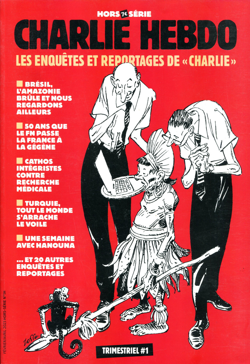 Couverture de l'album Les enquêtes et reportages de Charlie