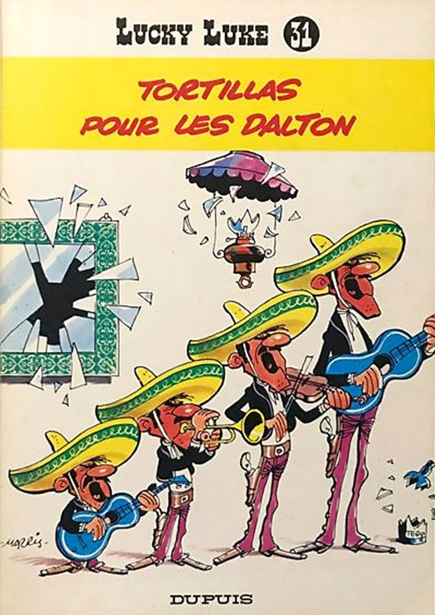 Couverture de l'album Lucky Luke Tome 31 Tortillas pour les Dalton