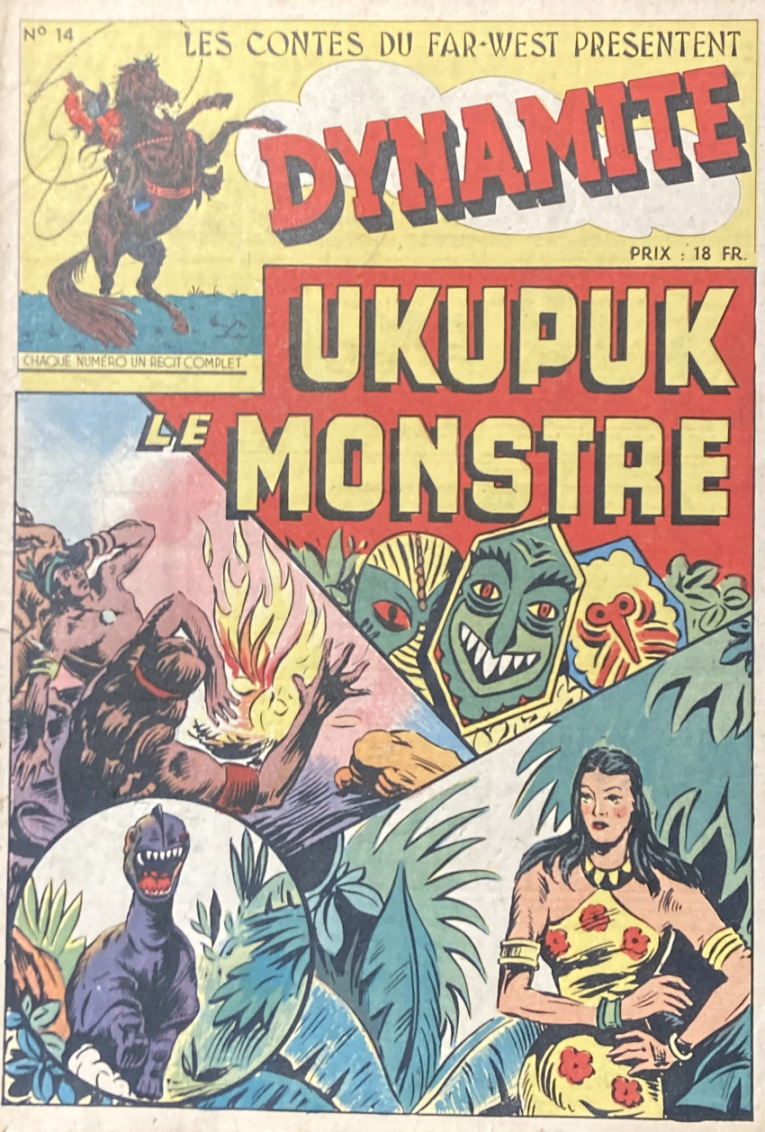 Couverture de l'album Dynamite N° 14 Ukupuk le monstre