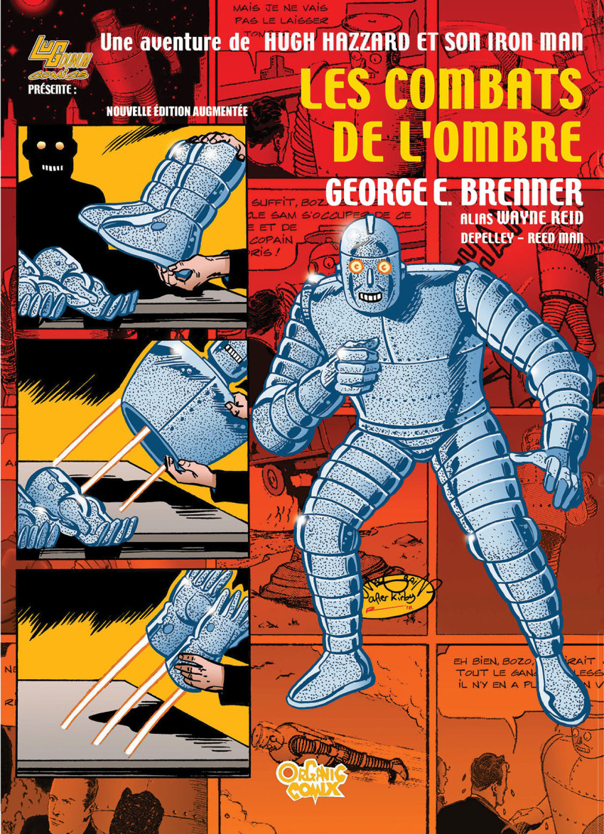 Couverture de l'album Une aventure de Hugh Hazzard et son Iron Man Les Combats de l'Ombre