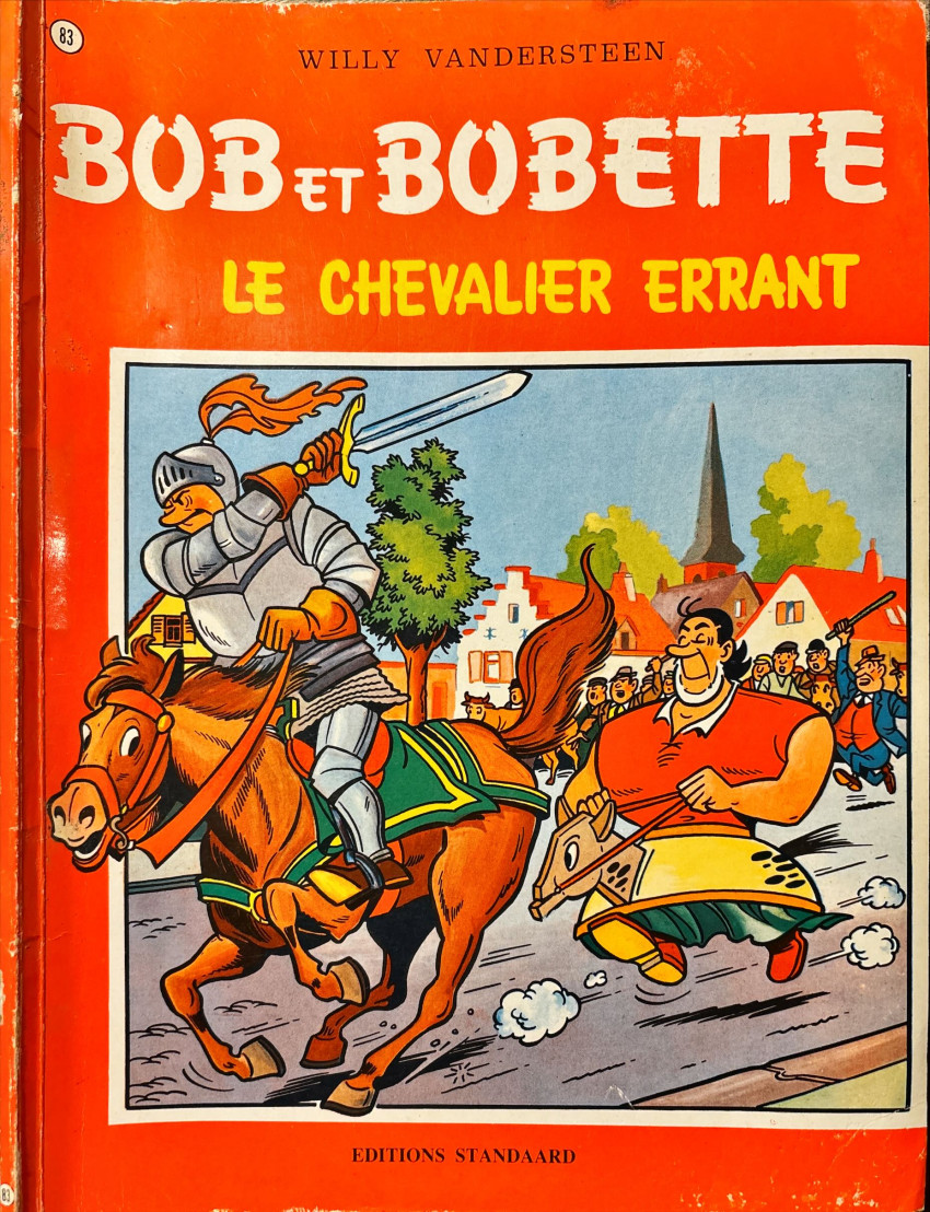 Couverture de l'album Bob et Bobette Tome 83 Le chevalier errant