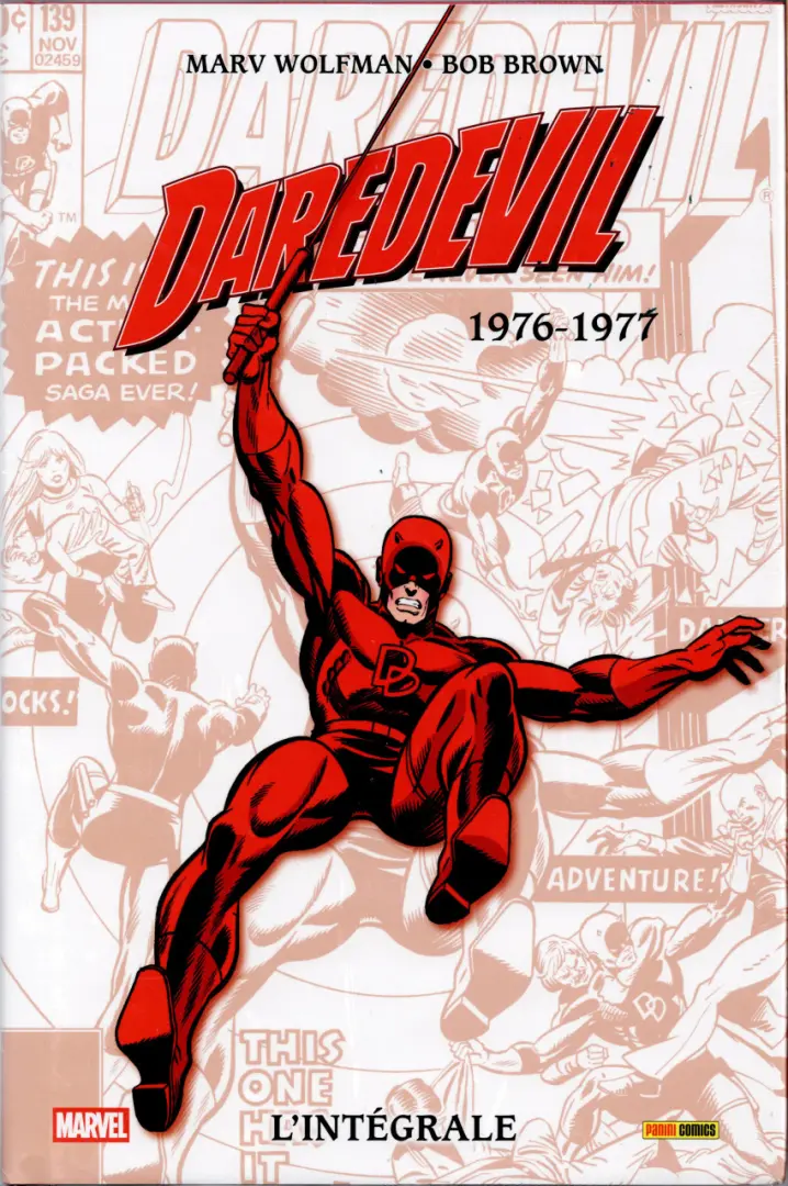 Couverture de l'album Daredevil - L'Intégrale Tome 12 1976-1977