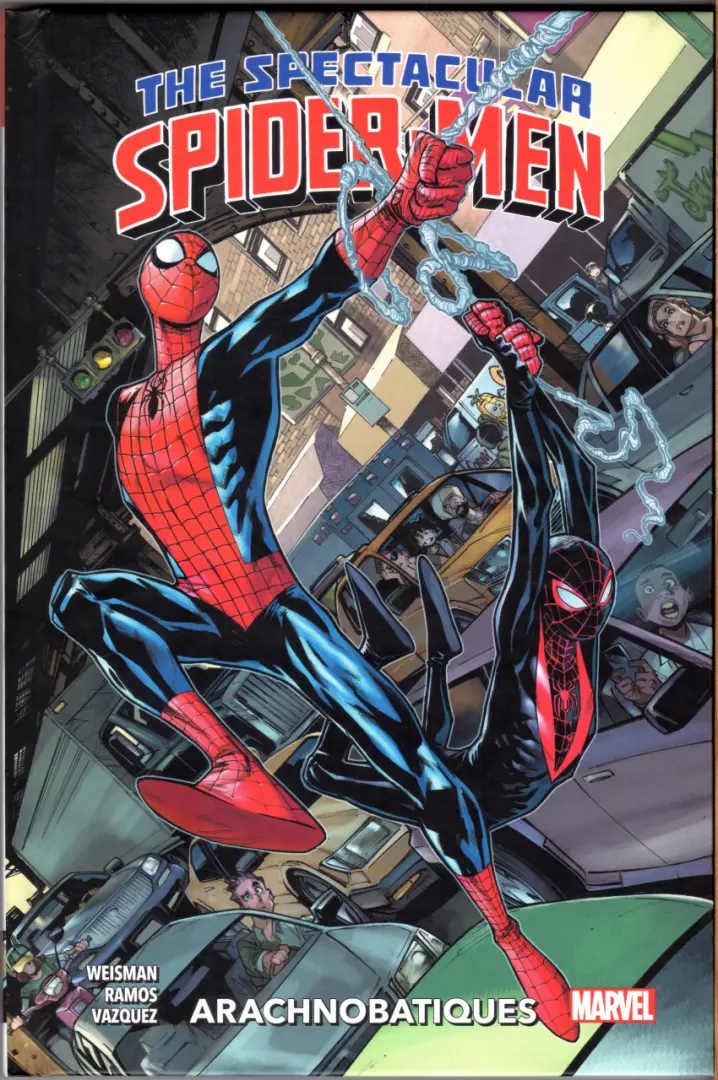 Couverture de l'album The spectacular Spider-Men 1 Arachnobatiques