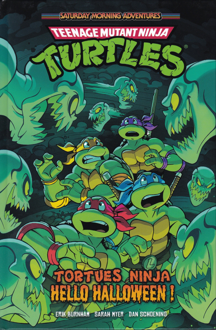 Couverture de l'album Teenage Mutant Ninja Turtles : Saturday Morning Adventures Tortues Ninja Hello Halloween !