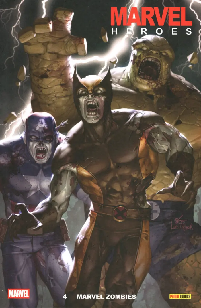 Couverture de l'album Marvel Heroes Tome 4 Marvel Zombies