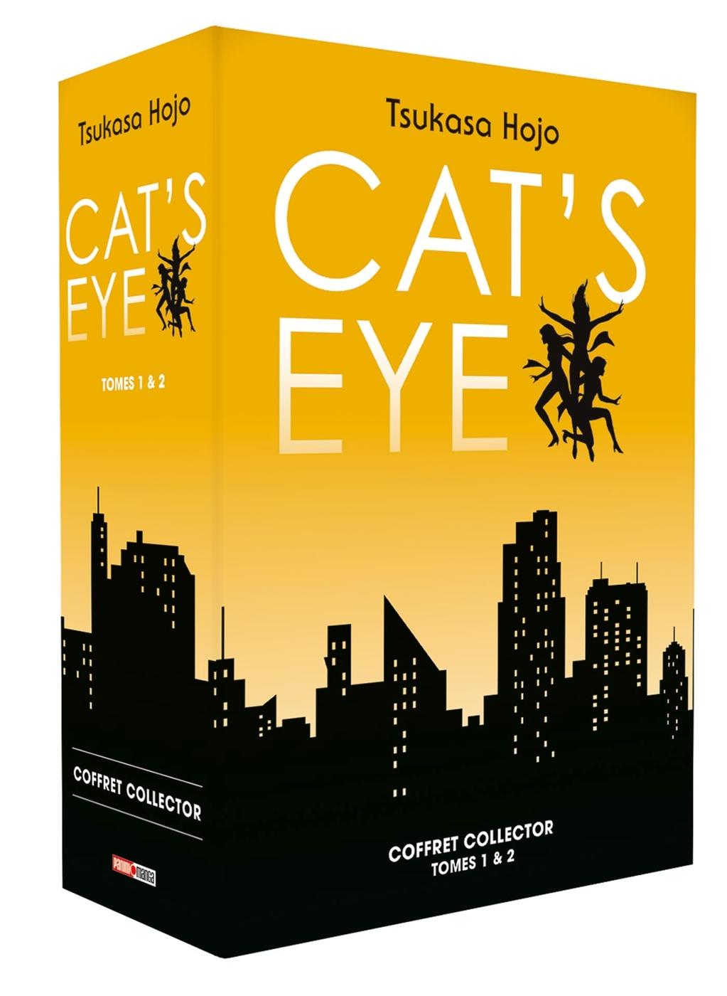 Couverture de l'album Cat's Eye Coffret Collector Tomes 1 & 2