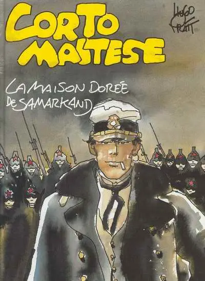 Couverture de l'album Corto Maltese Tome 8 La maison dorée de Samarkand