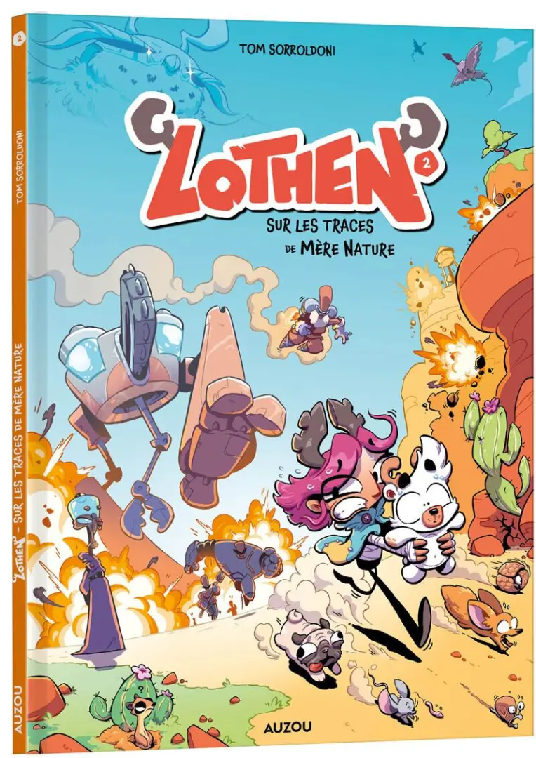 Couverture de l'album Lothen 2 Sur les traces de mère nature