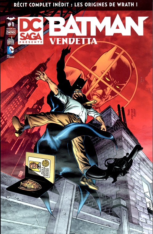 Couverture de l'album DC Saga présente Tome 1 Batman : Vendetta