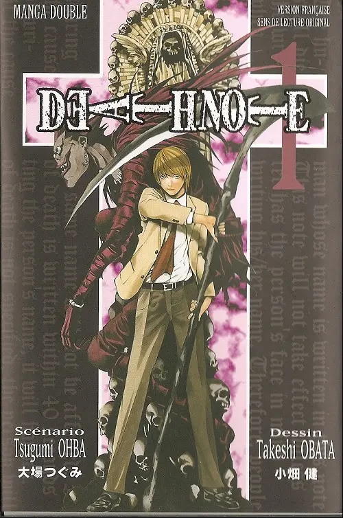 Couverture de l'album Death note Albums doubles France Loisirs 1 Tomes 1 et 2