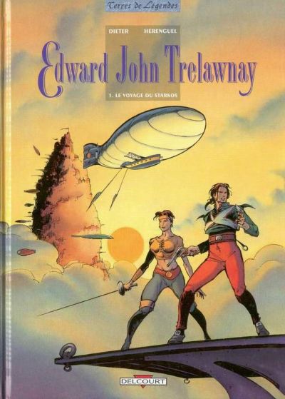 Couverture de l'album Edward John Trelawnay Tome 1 Le voyage du Starkos