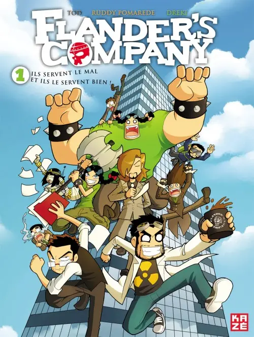 Couverture de l'album Flander's Company Tome 1 Ils servent le mal et ils le servent bien !