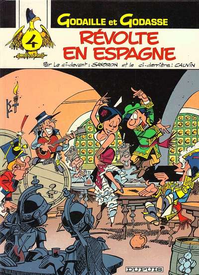 Couverture de l'album Godaille et Godasse Tome 4 Révolte en Espagne