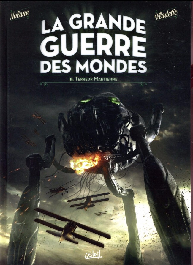 Couverture de l'album La Grande Guerre des Mondes Tome 2 Terreur martienne