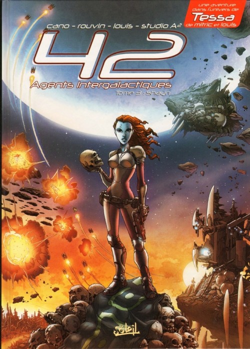 Couverture de l'album 42 Agents Intergalactiques Tome 3 Shaÿn