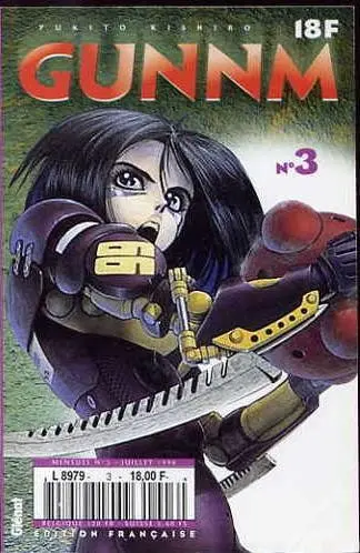 Couverture de l'album Gunnm Kiosque N° 3