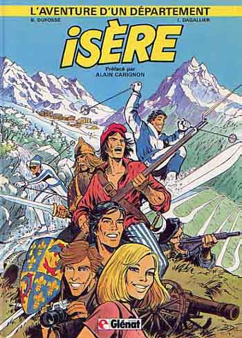 Couverture de l'album Isère L'aventure d'un département