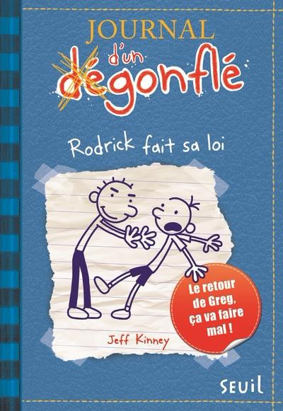 Couverture de l'album Journal d'un dégonflé Tome 2 Rodrick fait sa loi