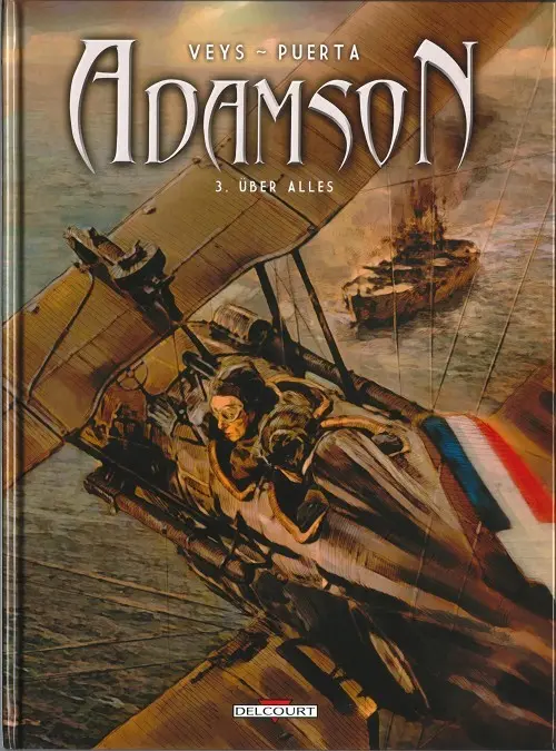 Couverture de l'album Adamson Tome 3 Über Alles