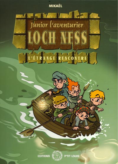 Couverture de l'album Junior l'aventurier Tome 2 Loch Ness - L'étrange rencontre