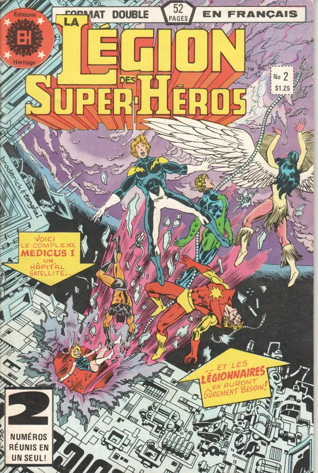 Couverture de l'album La Légion des super-héros Tome 2 Révélation !
