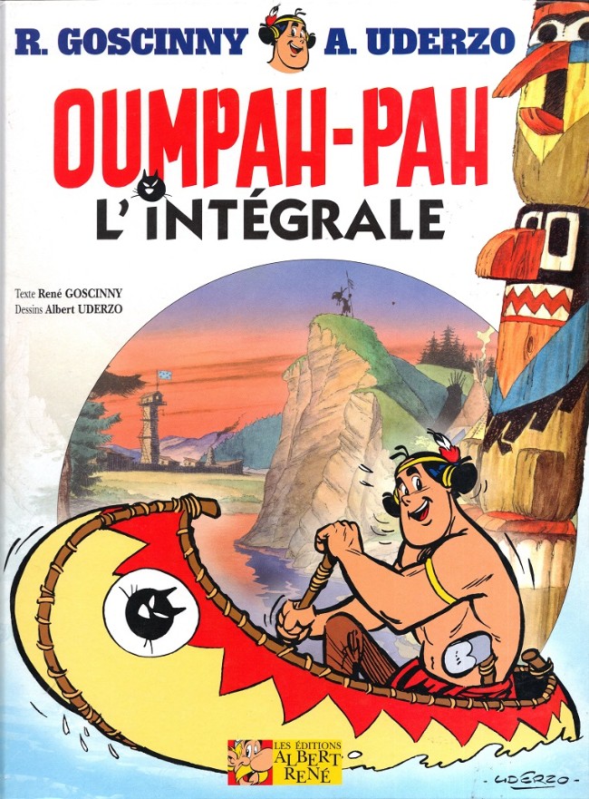 Couverture de l'album Oumpah-Pah Albert René L'Intégrale