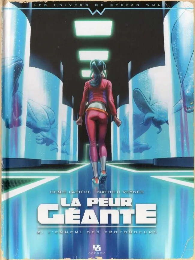 Couverture de l'album La Peur géante Tome 2 L'Ennemi des profondeurs