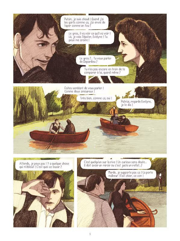 Planche de l'album Patrick Dewaere