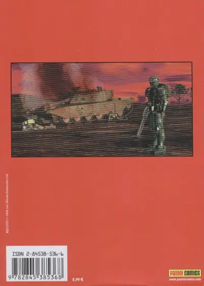 Verso de l'album Red Eyes 06