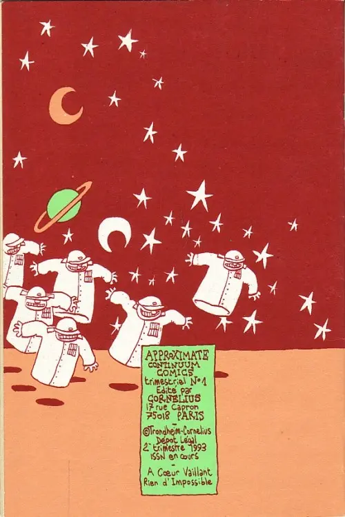 Verso de l'album Approximate Continuum Comics Tome 1
