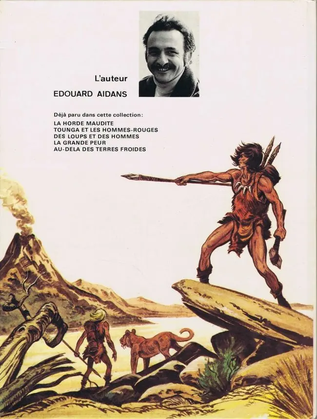 Verso de l'album Tounga Tome 6 Le combat des géants