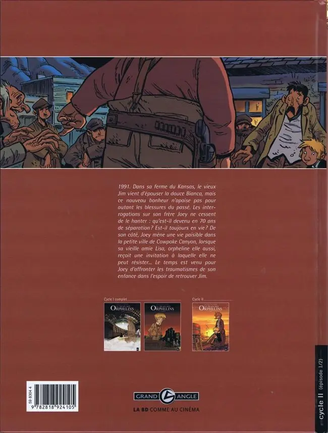 Verso de l'album Le Train des Orphelins Tome 3 Lisa
