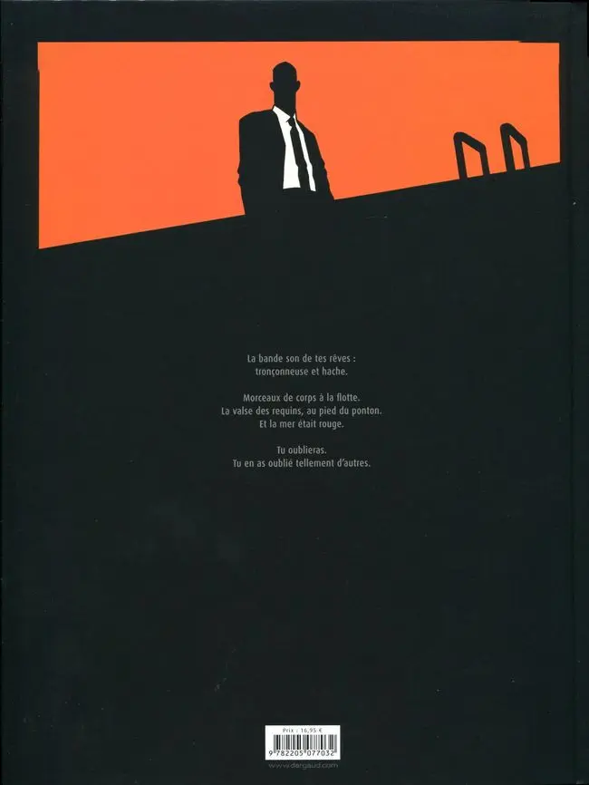Verso de l'album Tyler Cross Tome 3 Miami
