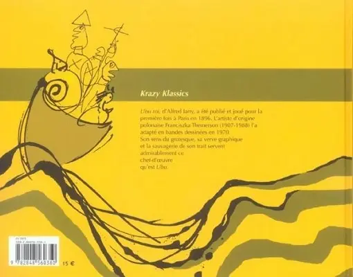 Verso de l'album Ubu