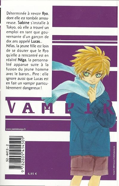 Verso de l'album Vampir 4