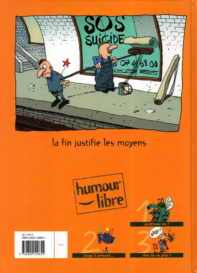 Verso de l'album La Vie est courte Tome 3 Rien ne va plus !