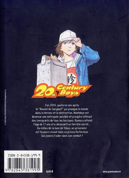 Verso de l'album 20th Century Boys 6