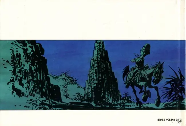 Verso de l'album L'Avatar Tome 1