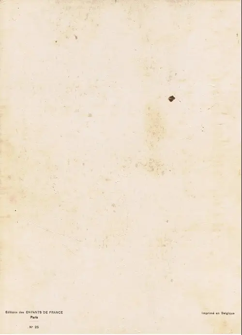 Verso de l'album L'Auberge de l'Ange Gardien