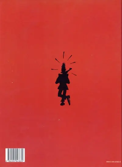 Verso de l'album Les aventures de Courtemanche